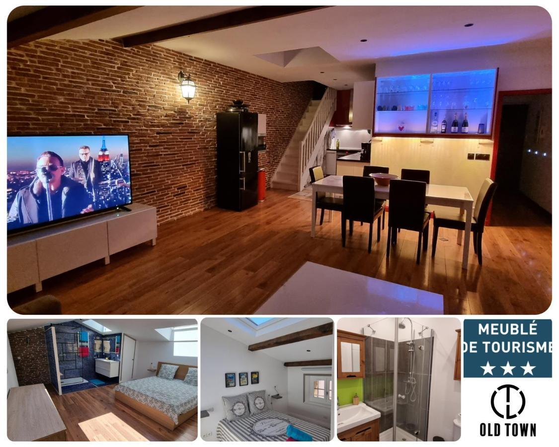 Loft 80m2 en plein cœur de la vieille ville 3 étoiles Tolón Exterior foto